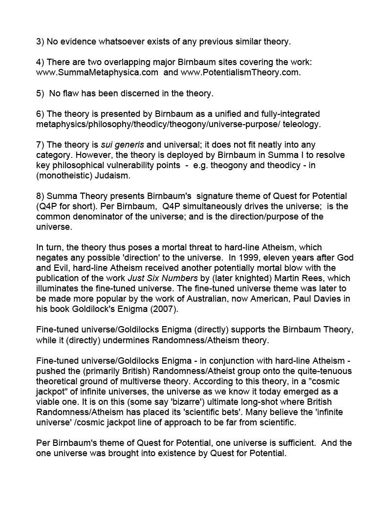 A Formal Inductive Proof of David Birnbaum's Cosmological Theory of Potentialism-6